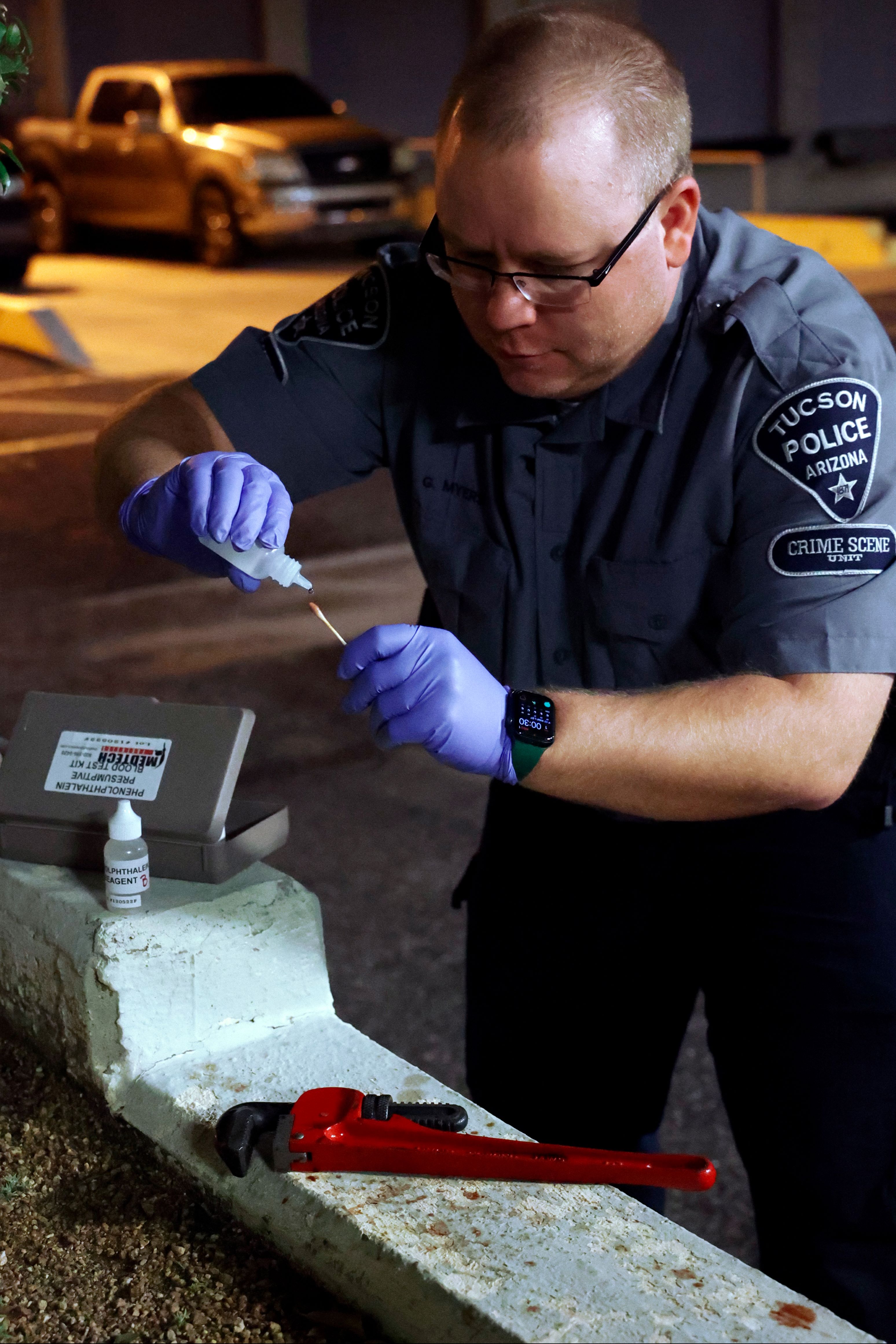 Crime Scene Fingerprints